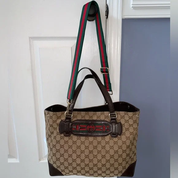 NEW Red/Green Guitar Style Web Canvas
Purse Bag Handbag Strap Adjustable - Picture 9 of 9